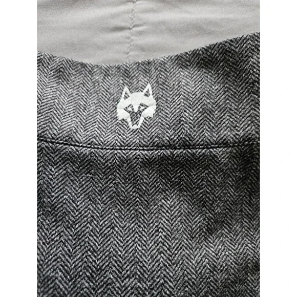 Greyson Men's Lightweight 1/4 Zip Mock Neck Herringbone Pullover L Performance - Picture 7 of 7